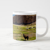 Bergen | Boliviaanse Andes Extra Grote Beker (Rechts)