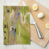 Bergen | Boliviaanse Andes Theedoek (Quarter Fold)