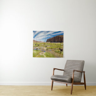 Bergen   Boliviaanse Andes Wandkleed