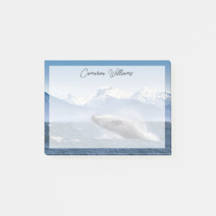 Bergen   Breach Whale Glacier Bay, Alaska Post-it® Notes