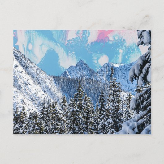 bergen briefkaart (Voorkant)