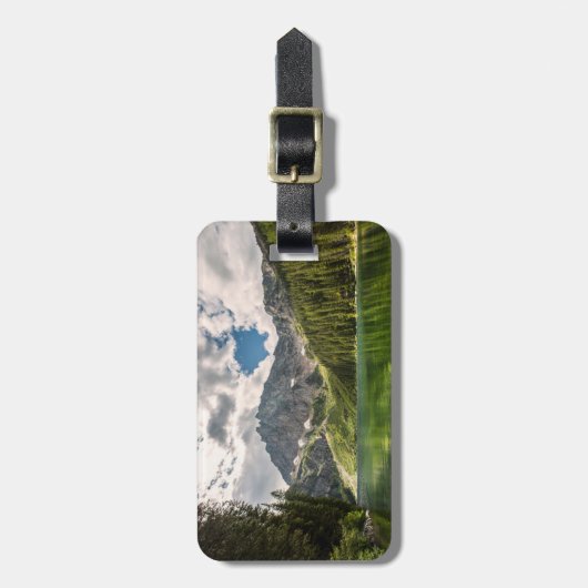 Bergen | Cabinet Mountains, Montana Bagagelabel (Voorkant verticaal)