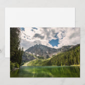 Bergen | Cabinet Mountains, Montana Bedankkaart (Voorkant / Achterkant)