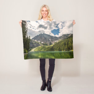 Bergen Cabinet Mountains, Montana Fleece Deken