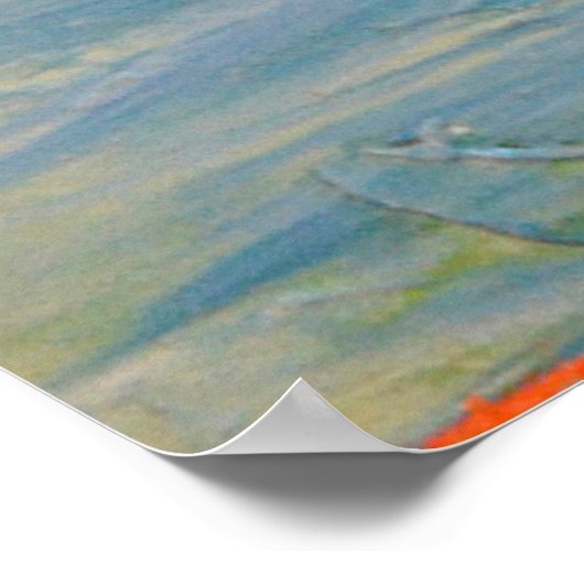 Bergen, Canyon. Bergpiek, bergkam, bergen Poster (Hoek)