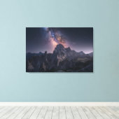 Bergen | Dolomites Mountains, Italië Canvas Afdruk (Insitu (Houten vloer))