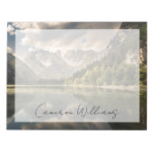 Bergen | Dürrensee Lake, Dolomites, Italië Notitieblok (Voorkant)