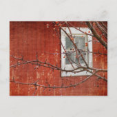 Bergen en Barn Briefkaart (Voorkant)