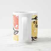 Bergen en Floral Jumbo Beker (Achterkant)