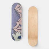 Bergen en golven skateboard (Voorkant)