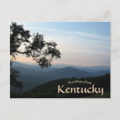 Bergen en landschap in Kentucky Briefkaart (Voorkant)