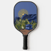 Bergen en zon pickleball paddle (Achterkant)