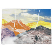 Bergen (fotomontage) 1 groot cadeauzakje (Voorkant)