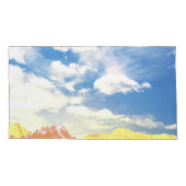 Bergen (fotomontage) 1 kussensloop (Achterkant)