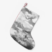 Bergen (fotomontage) 3 kleine kerstsok (Voorkant (Hangend))