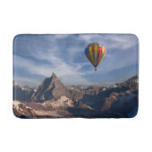 Bergen | Heet Air Ballon Matterhorn Swiss Alps Badmat (Voorkant)
