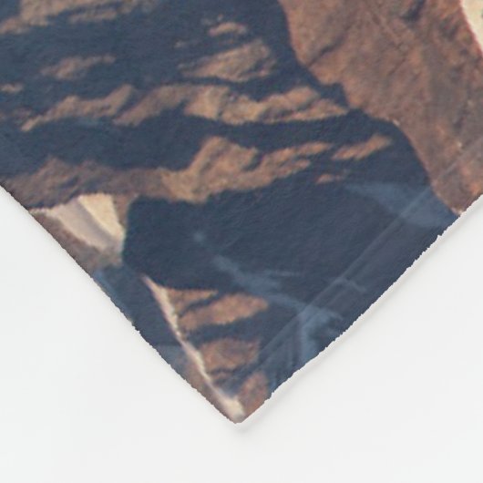 Bergen | Heet Air Ballon Matterhorn Swiss Alps Fleece Deken (Hoek)