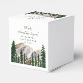 Bergen Herten Baby shower Bedankdoosjes (Achterkant)