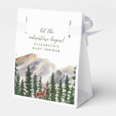 Bergen Herten Baby shower Dank u Bedankdoosjes (Achterkant)