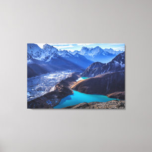 Bergen Himalaya, Peru Canvas Afdruk