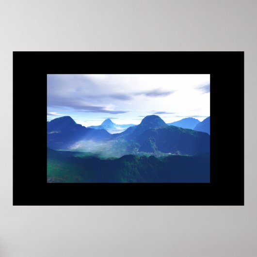 Bergen in vrede poster (Voorkant)