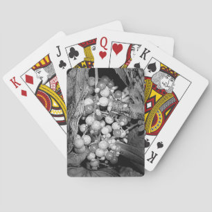 Bergen in zwarte en witte Natuur Pokerkaarten