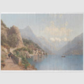 Bergen Landschap Natuur Decoupage Tissuepapier (Voorkant)