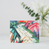 Bergen (landschap) van Franz Marc,  kunst Briefkaart (Staand voorkant)