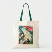 Bergen (landschap) van Franz Marc,  kunst Tote Bag (Voorkant)
