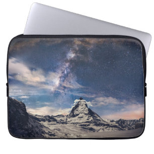 Bergen Matterhorn Zermatt Zwitserland Laptop Sleeve