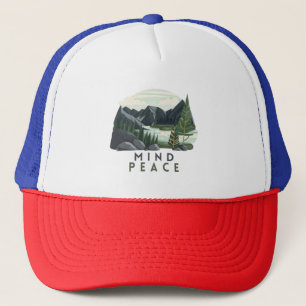 Bergen Mind Peace Mountains Camping 🏕 Trucker Pet