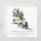 Bergen | Moderne mededeling over verplaatsingen Aankondiging (Voorkant)