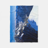 Bergen | Mont Blanc, Europese Alpen Fleece Deken (Voorkant)