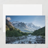 Bergen | Mont Blanc Massif, Italië Bedankkaart (Voorkant / Achterkant)