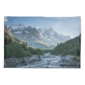 Bergen | Mont Blanc Massif, Italië Kussensloop (Achterkant)