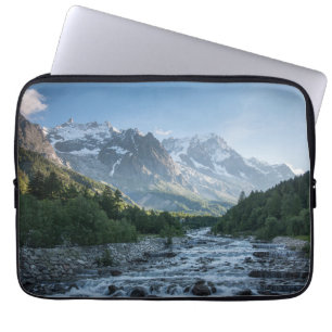 Bergen   Mont Blanc Massif, Italië Laptop Sleeve