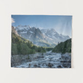 Bergen | Mont Blanc Massif, Italië Wandkleed (Voorkant (horizontaal))