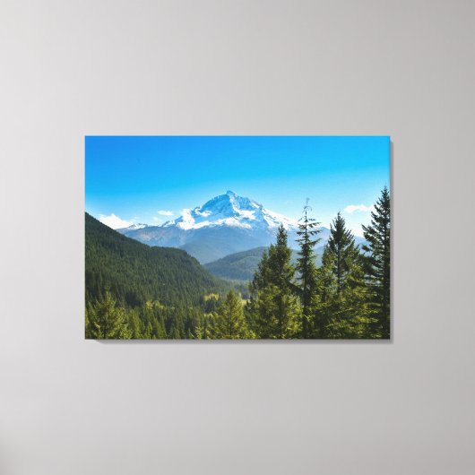 Bergen | Mt. Hood Oregon Canvas Afdruk (Voorkant)