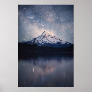 Bergen Mt. Hood Portland, Oregon Poster