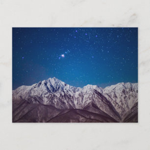 Bergen   Mt. Jiigatake & Mt. Kashima-yarigatake Briefkaart