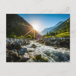 Bergen   Nationaal park Hohe Tauern, Oostenrijk Briefkaart