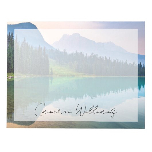 Bergen | Nationaal Park Yoho, Brits Columbia Notitieblok (Voorkant)