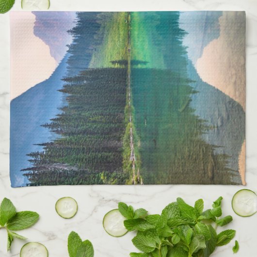 Bergen | Nationaal Park Yoho, Brits Columbia Theedoek (Gevouwen)