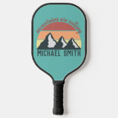  bergen noemen monogram pickleball paddle (Achterkant)