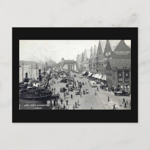Bergen, Noorwegen Briefkaart