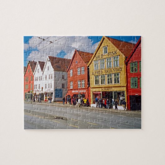 Bergen, Noorwegen Legpuzzel (Horizontaal)
