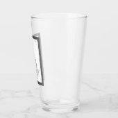 Bergen Noorwegen Moderne stadsplattegrond Glas (Links)