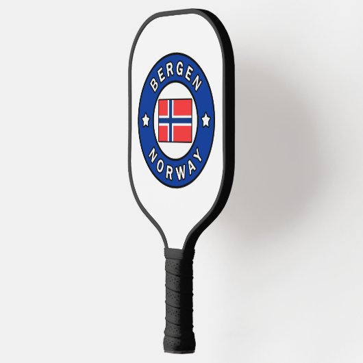 Bergen Noorwegen Pickleball Paddle (Links)