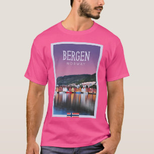 Bergen Noorwegen T-shirt