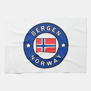 Bergen Noorwegen Theedoek